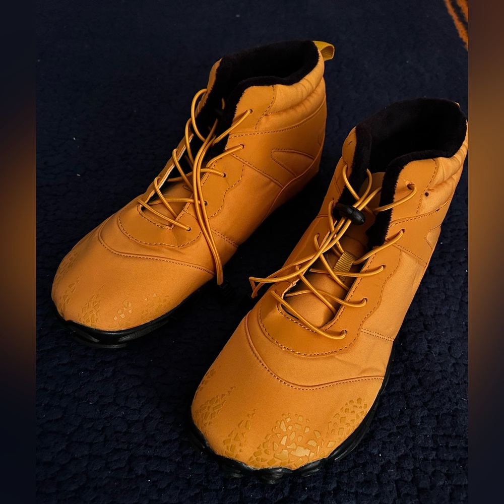 Insulated Wide Toe-box Zero-drop Pull-on Boots